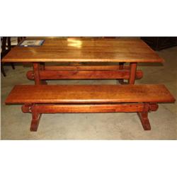 Early American Trestle Table