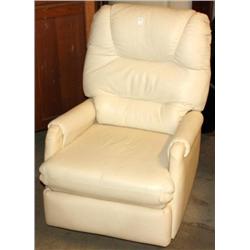 1 Leather Rocker Recliner Chair