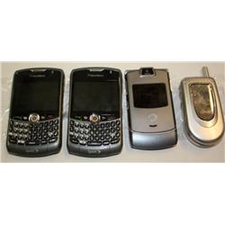 Lot --4 Cell Phones