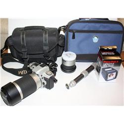 Minolta Camera and Accessories