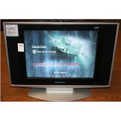 Sylvania 15 Flatscreen w Built in DVD Player"