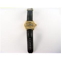 Men's Invicta Working Wind Watch Leather Band