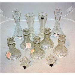 11 Misc. Crystal Pcs.