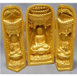 Small Buddhist Traveling Statue