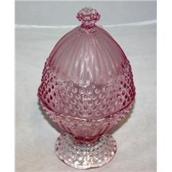 Pink Egg Covered Dish