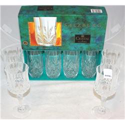 8 Pc. Fine  Crystal Glasses