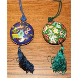 2 Closionne Strung Pendants