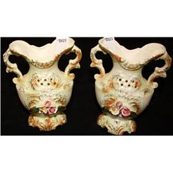 2 Japanese made Vases