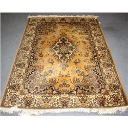 Brown Throw Rug 82 x 56
