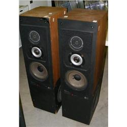 2 Large Floor Speakers