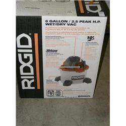 NIB Ridgid Wet Dry Table Lot Of Misc Itemsacuum