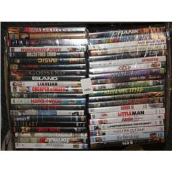 85 Misc. DVDs in Box