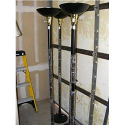 4 Matching Floor Lamps