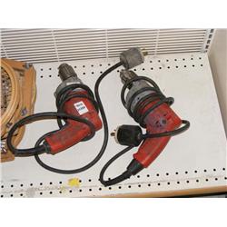 Lot of 2 Power Drills