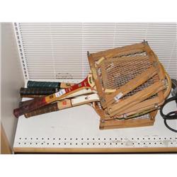 Lot of 6 Misc Tennis Raquets