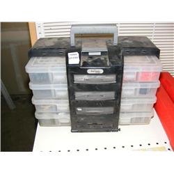 Plastic Tool Organizer with Misc Connectors