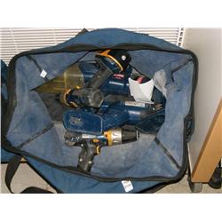 4 Piece Ryobi Cordless Set W/Bag no Charger