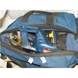 5 Piece Ryobi Cordless Set W/Bag