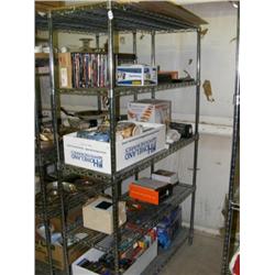 Rack Lot of Misc Items