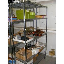 Rack Lot of Misc Items