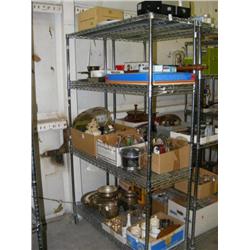 Rack Lot of Misc Items