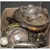 Image 1 : Box of Silver Plated Items