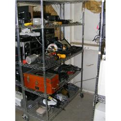 Rack Lot of Misc Tools