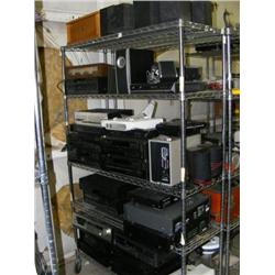 Rack Lot of Misc Electronics