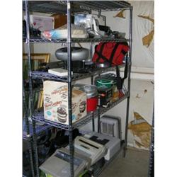 Rack Lot of Misc Items