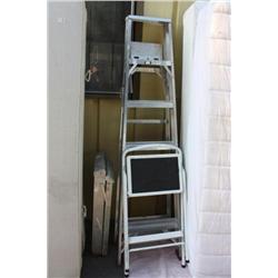Set Of Three Step Ladders