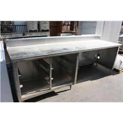 105 Stainless Steel Prep Table"