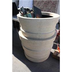 2 Large Planters
