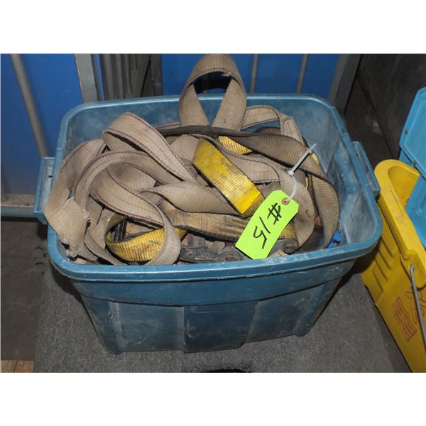 Tote Of Tie Down Straps