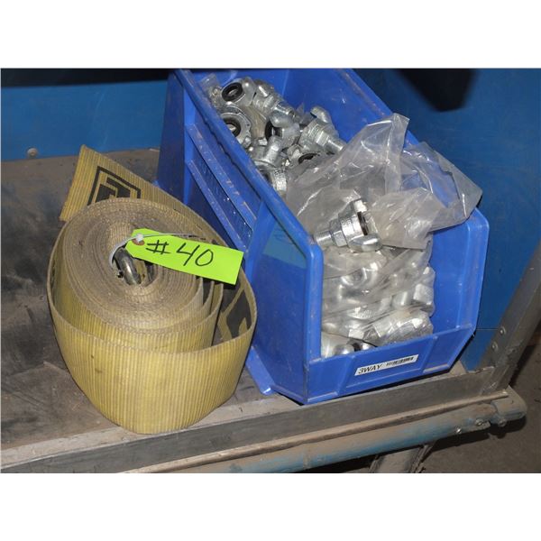 Tie Down Strap / Metal Air Hose Connectors