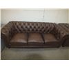 Image 2 : 2pc Leather Sofa Set