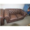 Image 3 : 2pc Leather Sofa Set
