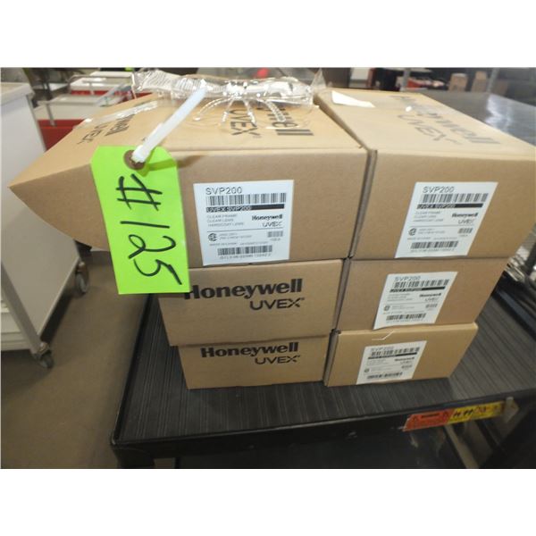 6 Boxes Of Safety Glasses