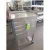 Image 1 : 4 Drawer Stainless steel Storage Cart On Wheels