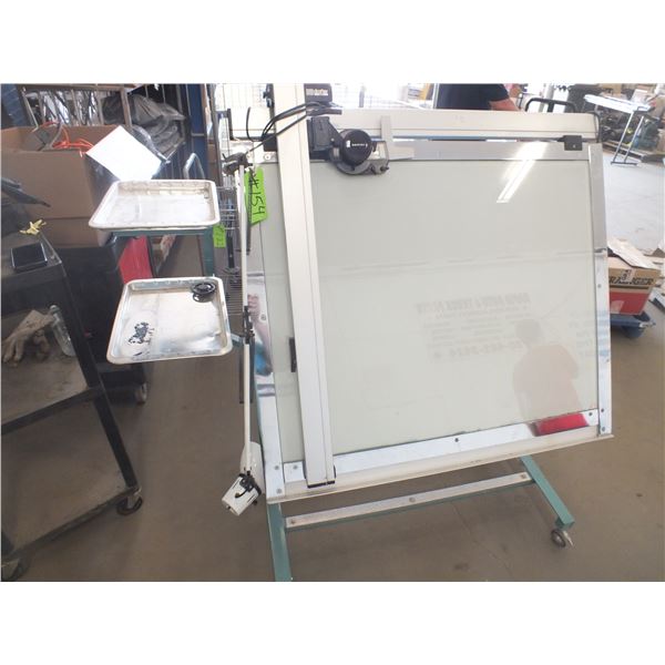Drafting Table On Wheels