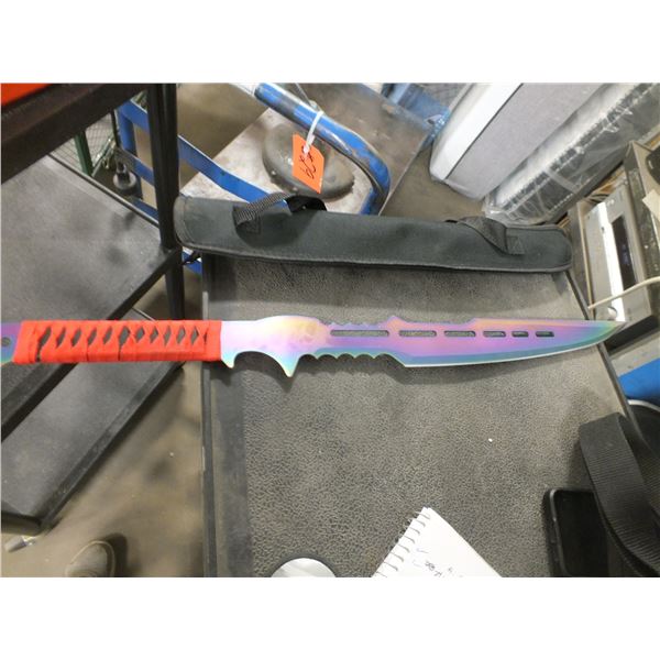 Red Handle Sword w/ Case