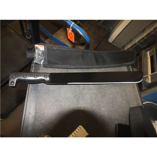 Black Machete w/ Case