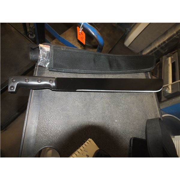 Black Machete w/ Case