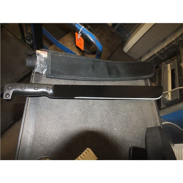 Black Machete w/ Case