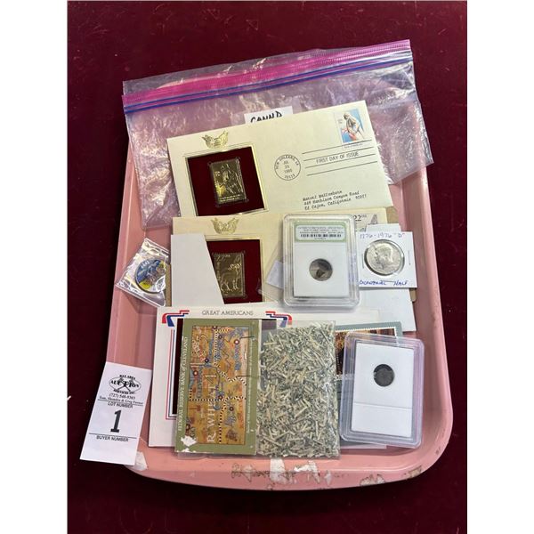 Bicentennial Half, First Day Stamp, Meteorite, Collector Stamps