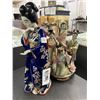 Image 1 : Porcelain Geisha Girl Statuaries - 2