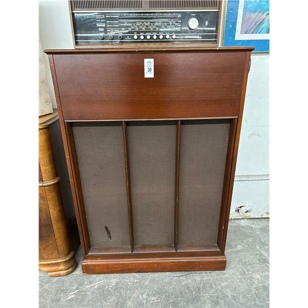 Vintage Mahogany Console Stereo
