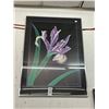 Image 1 : Framed Floral Wall Art Signed Davis - 24  X  36