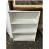 Image 1 : White Mica 4 Shelf Bookcase