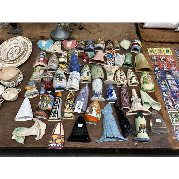 Porcelain Wall Pocket Collection w/McCoy/Haeger