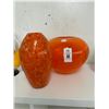 Image 1 : Contemporary Orange Vases - 2